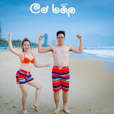 Quần Đồng Phục Đi Biển QDB011 4 Quần Đồng Phục Đi Biển QDB011 3