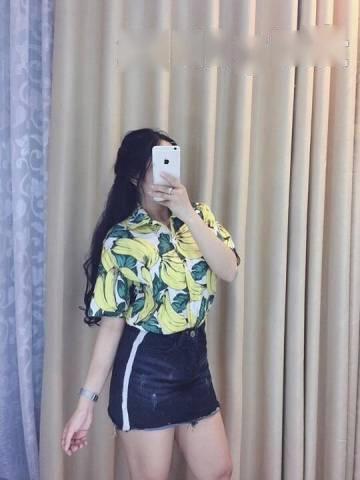 Áo sơ mi chuối đi biển 1