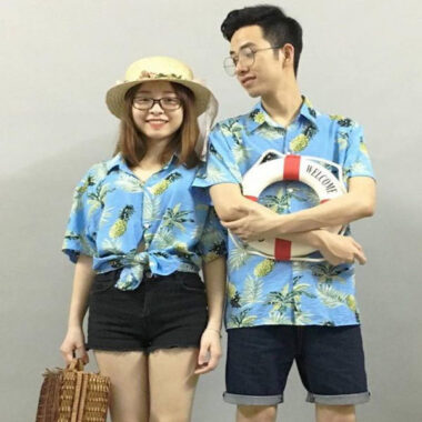 áo sơ mi đi biển mẫu 7