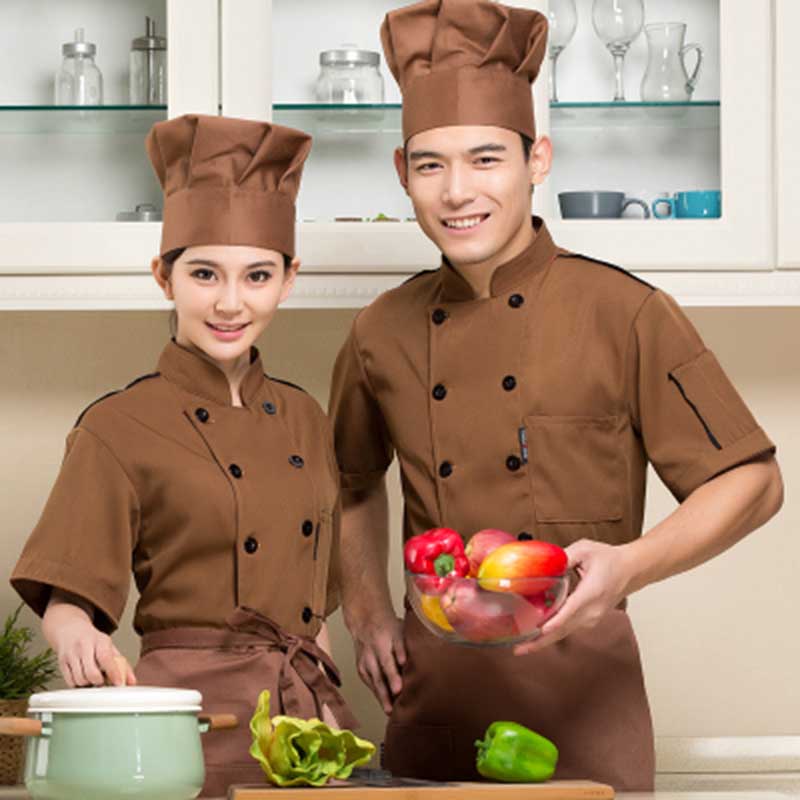 Màu Tan là gì ? Top 6 đồng phục đẹp với gam màu tan 8 đồng phục nhà hàng đầu biếp màu tan