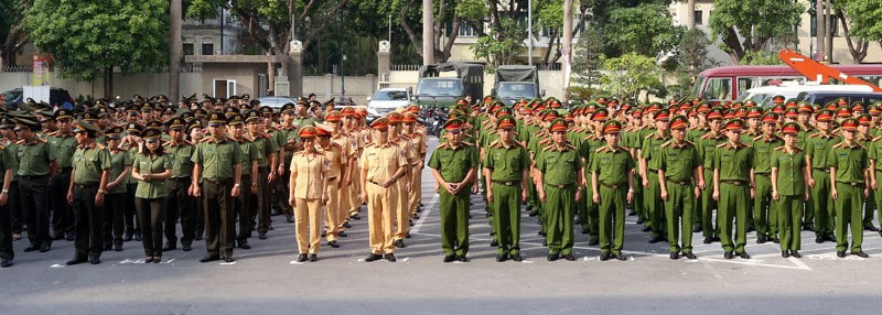 đồng phục công an nhân dân Việt Nam