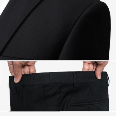 chi tiết vai áo đồng phục lễ tân bệnh viên