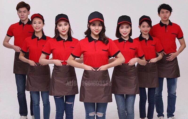 Làm thế nào để mẫu đồng phục quán café nổi bật, thu hút? 6 Đồng phục quán café bóng đá