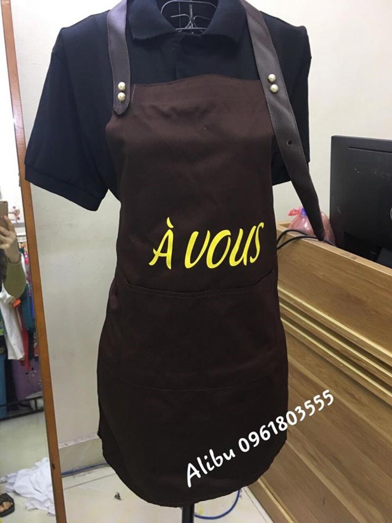 Làm thế nào để chọn lựa mẫu tạp dề quán café phù hợp nhất? 10 Một số số mẫu tạp dề quán cafe đang có tại Alibu