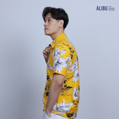 Áo cây dừa đi biển Alibu mặt cạnh