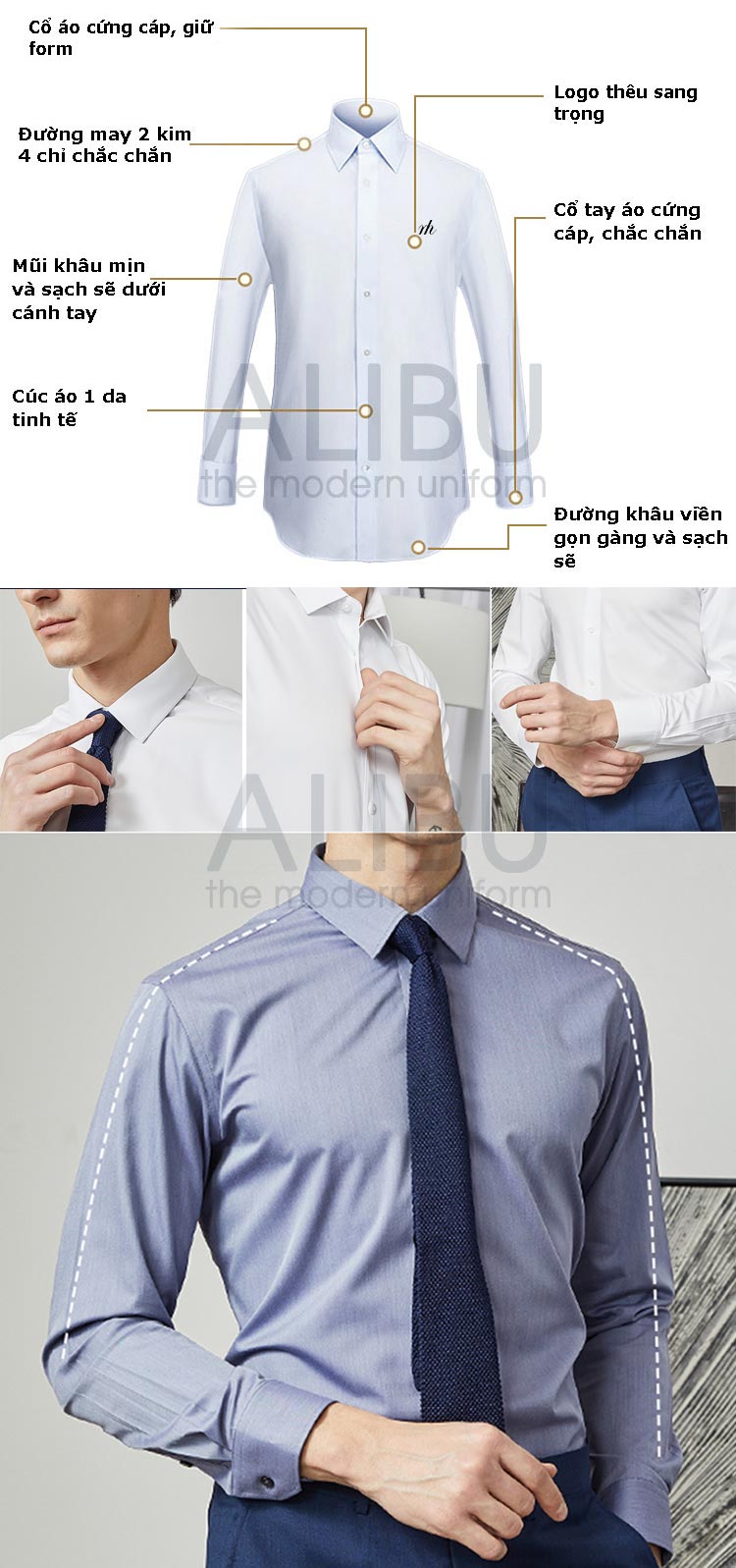 Vải bamboo là gì – 7 Đặc tính độc đáo mà bạn chưa biết 2 Đồng phục sơ mi vải bamboo