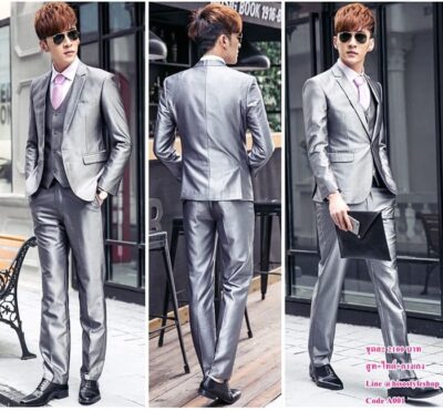 màu silver là màu gì - Màu bạc của áo khoác Blazer