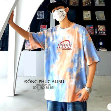 Áo thun loang màu mẫu 14