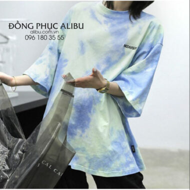 Áo thun loang màu mẫu 16