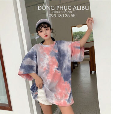 Áo thun loang màu mẫu 22