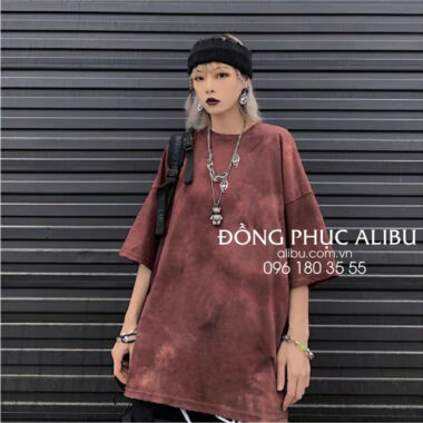 Áo thun loang màu mẫu 27