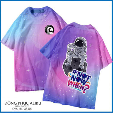 Áo thun loang màu mẫu 4