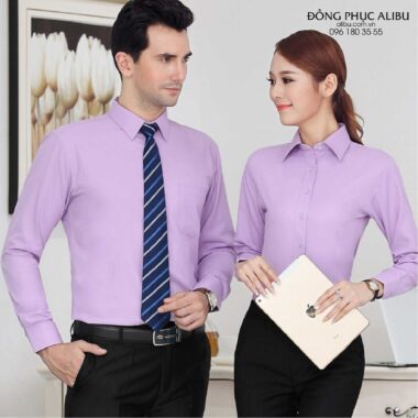 Áo Sơ Mi Đồng Phục Kiểu Đẹp Mẫu ASM-12