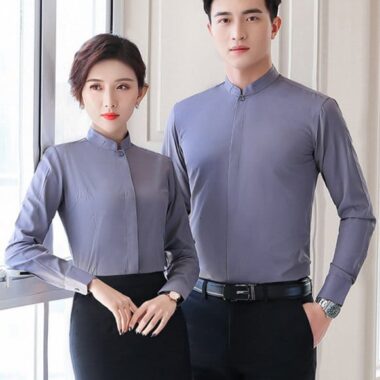 Áo Sơ Mi Đồng Phục Kiểu Đẹp Mẫu ASM-19