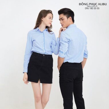 Áo Sơ Mi Đồng Phục Kiểu Đẹp Mẫu ASM-2
