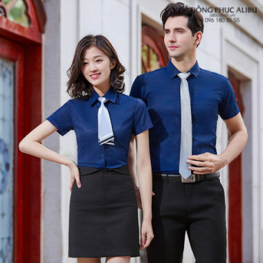 Áo Sơ Mi Đồng Phục Kiểu Đẹp Mẫu ASM-23