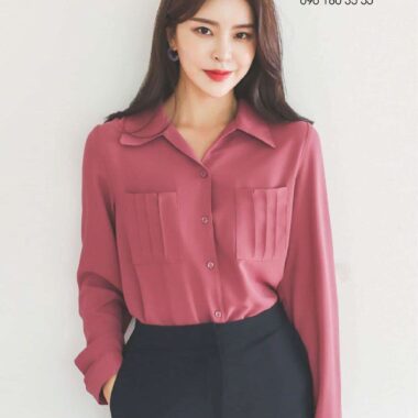 Áo Sơ Mi Đồng Phục Kiểu Đẹp Mẫu ASM-6
