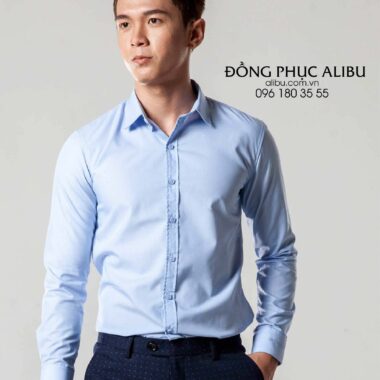 Áo Sơ Mi Đồng Phục Kiểu Đẹp Mẫu ASM-9