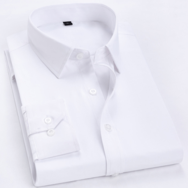 Đồng phục sơ mi vải kate cao cấp màu trắng
