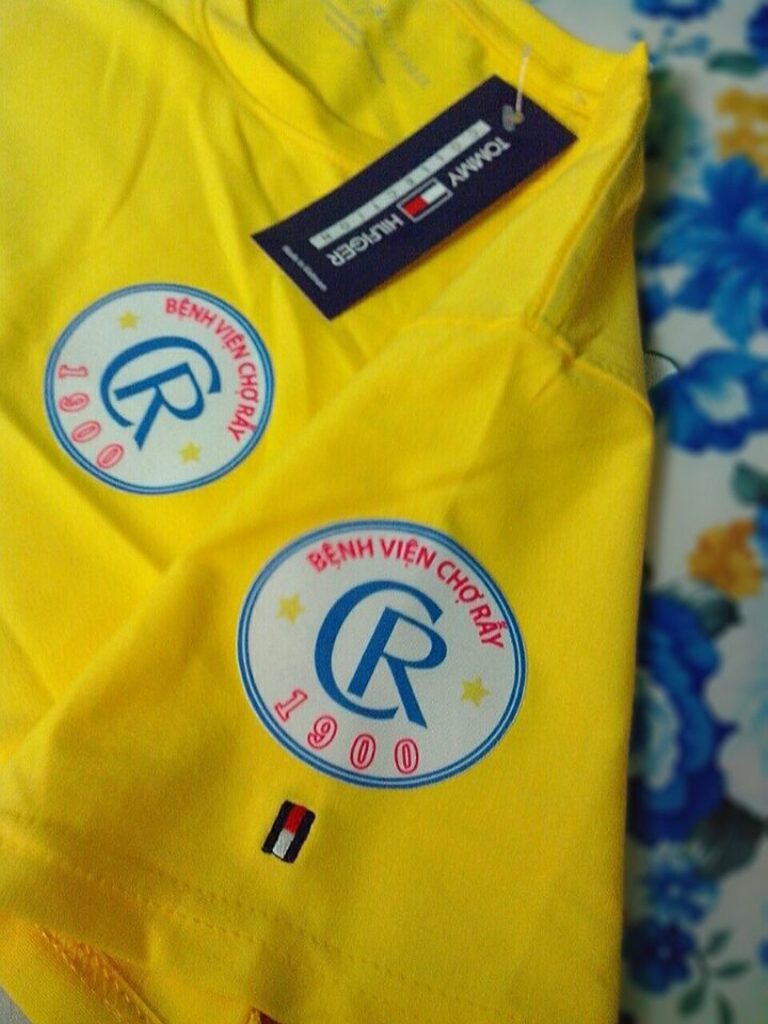 Áo thun đồng phục bệnh viên chợ rẫy