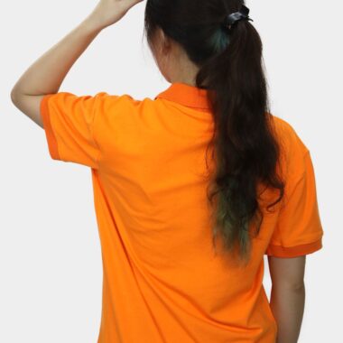 Áo thun đồng phục có cổ mẫu ATDPCC01 mặt sau