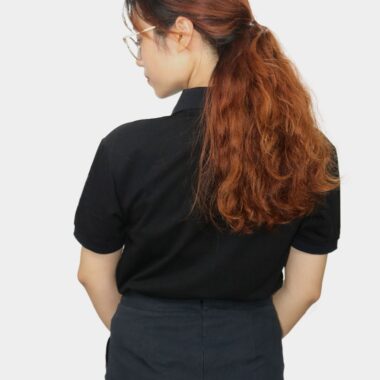 Áo thun đồng phục có cổ mẫu ATDPCC03 mặt sau