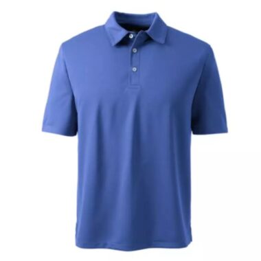 áo polo đồng phục xanh tím