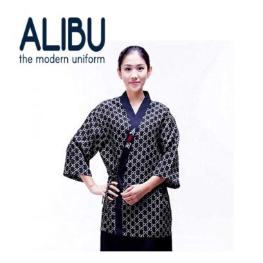 Áo đầu bếp nhà hàng Nhật Bản 7 Áo đồng phục bếp nhà hàng nhật bản nữ