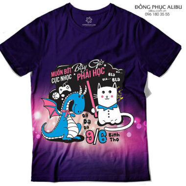 Áo lớp 3D mẫu AL3D08