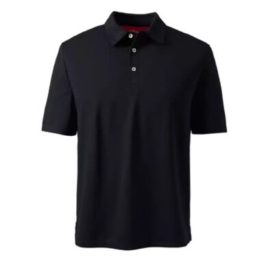 Mẫu Áo Polo Đồng Phục 100% cotton 9 áo thun đồng phục polo màu đen
