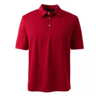 Mẫu Áo Polo Đồng Phục 100% cotton 8 áo polo đồng phục đỏ