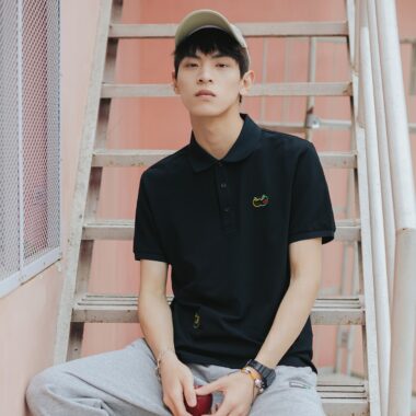 Áo Thun Lacoste 100% Cotton Thêu Logo 7 Áo Thun Lacoste 100% Cotton Thêu Logo 4