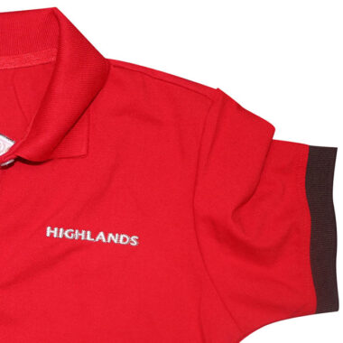 Đồng Phục Highlands Coffee 5 Chi tiết sản phẩm cổ áo tay áo