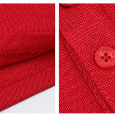 Chi tiết sản phẩm cúc áo và lai áo