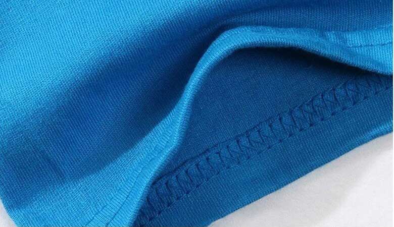 Hình ảnh chi tiết đường may cổ áo