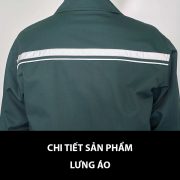 Chi tiết sản phẩm lưng sau của áo bảo hộ kỹ sư