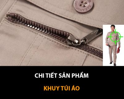 chi tiết sản phẩm khuy túi áo kỹ sư xây dựng