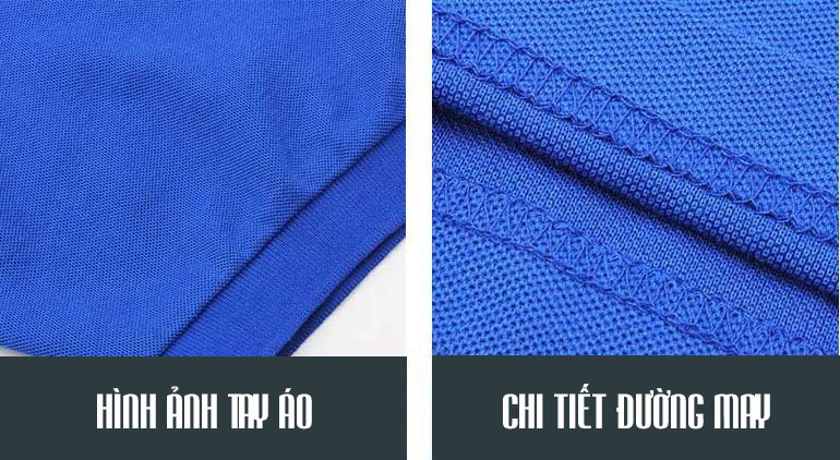 chi tiết đường may tay áo