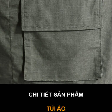 Quần áo bảo vệ dân phố chuyên nghiệp 2021 7 chi tiết túi áo đồng phục bảo vệ dân phố