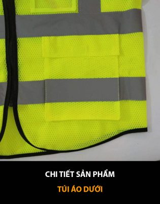 Áo gile lưới phản quang 6