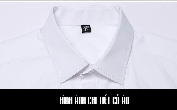 Đồng Phục The Coffee House 20 Chi tiết đường may cổ áo sơ mi đồng phục