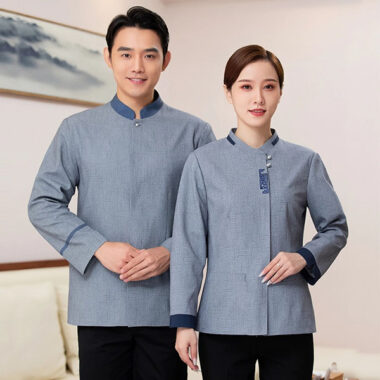 Đồng Phục Buồng Phòng Mẫu DPTV03 7 đồng phục buồng phòng góc nhìn 4