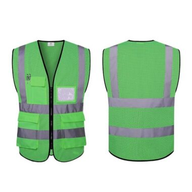 Áo gile lưới phản quang 4