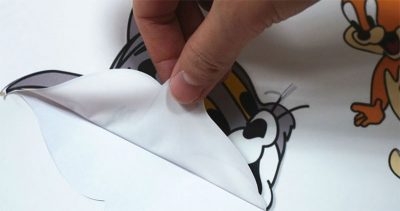 tẩy hình in trong áo thun/cách hòa chữ in trên áo