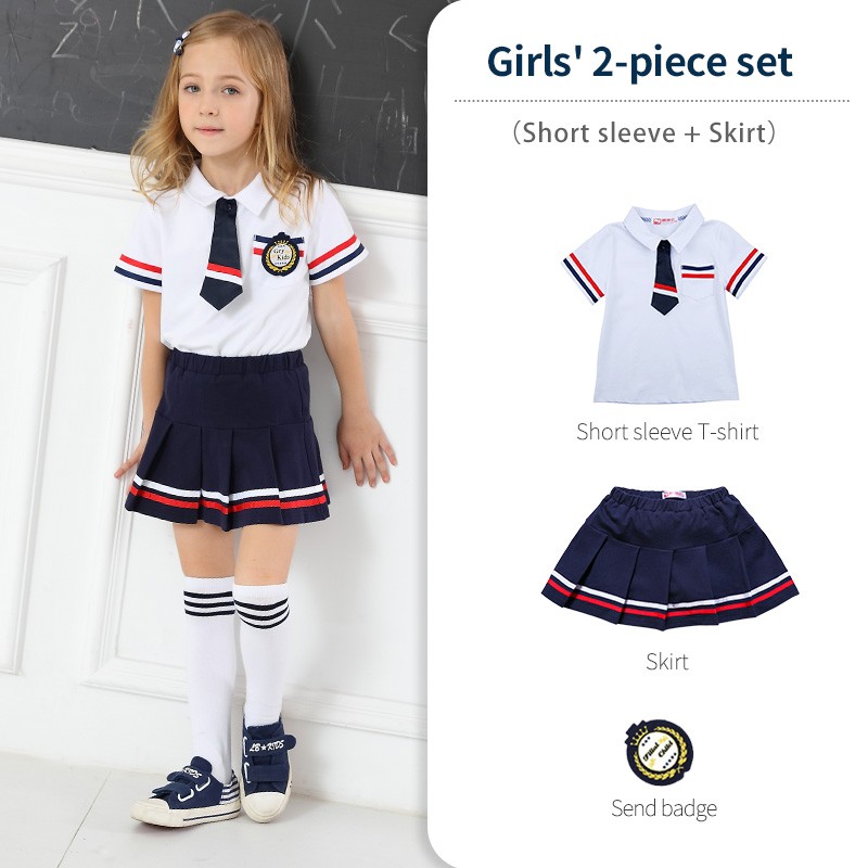 đồng phục mầm non bé gái