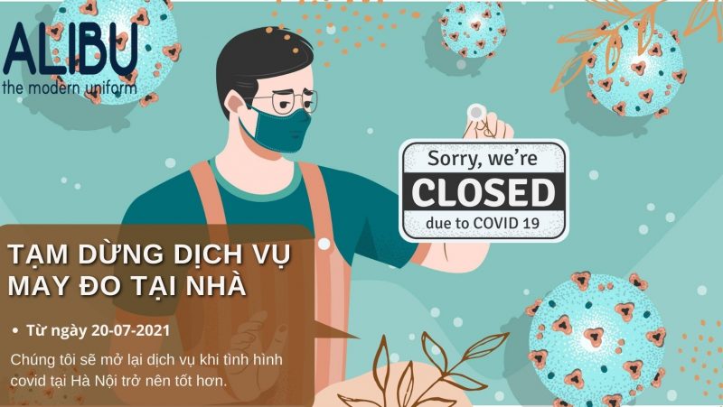 Tạm dừng dịch vụ may đo đồng phục tại nhà