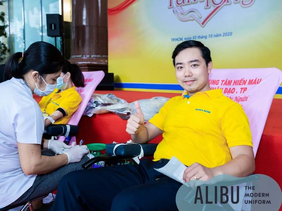 Áo Thun đồng phục ngân hàng nam á