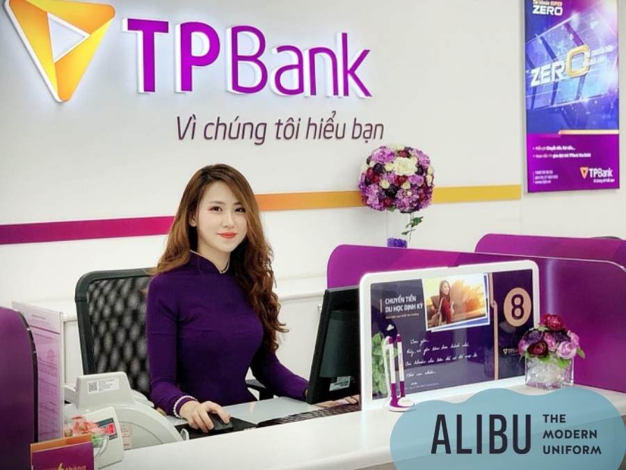 áo dài đồng phục tpbank