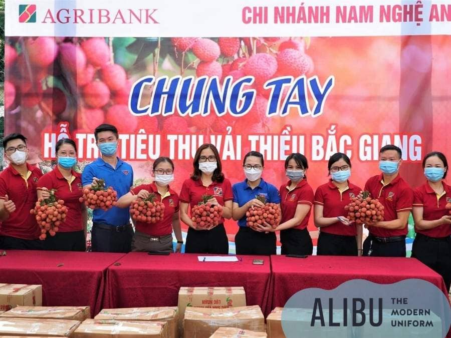 Đồng phục Agribank 2022: Hình ảnh cổ điển còn sót lại 11 Áo thun đồng phục Agribank