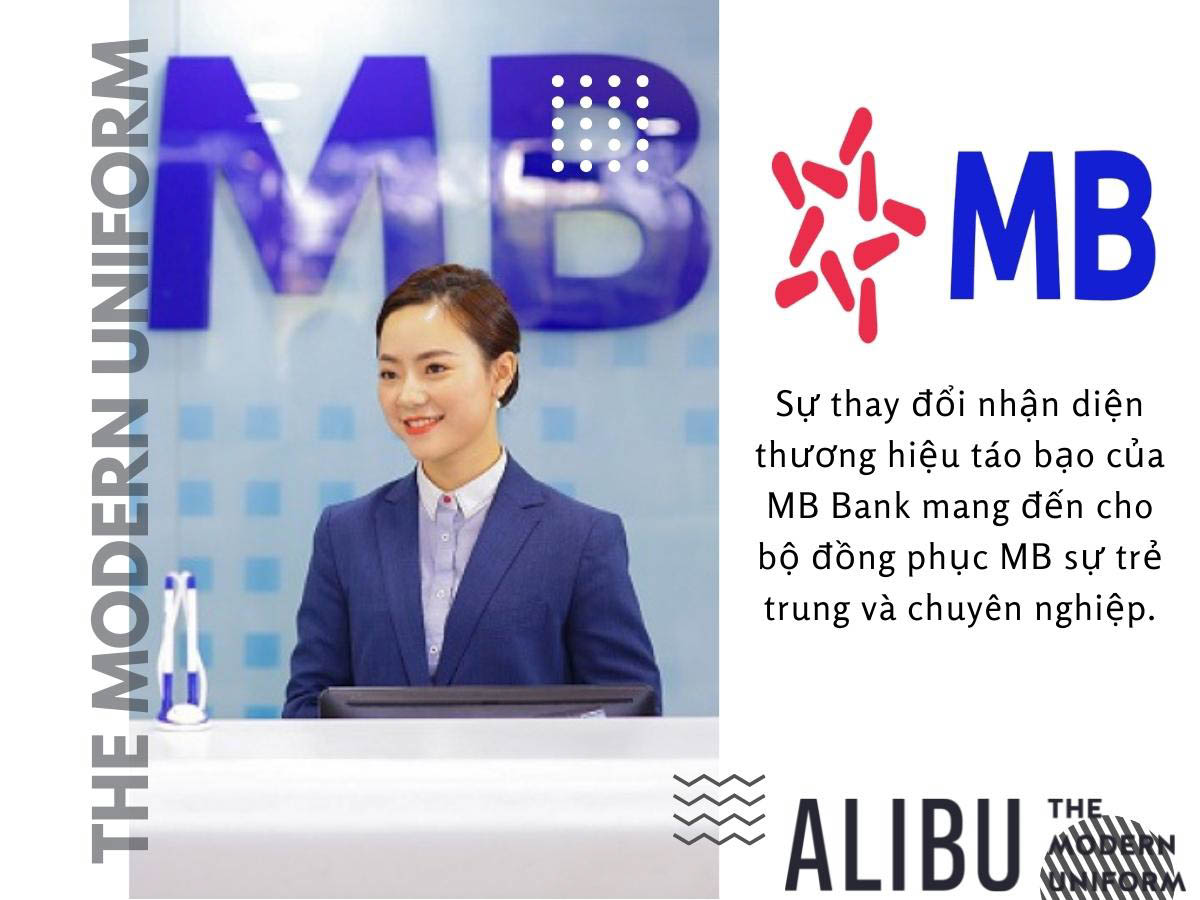 2022] Đồng Phục MB Bank Trẻ Trung Sang Trọng Đầy Tinh Tế